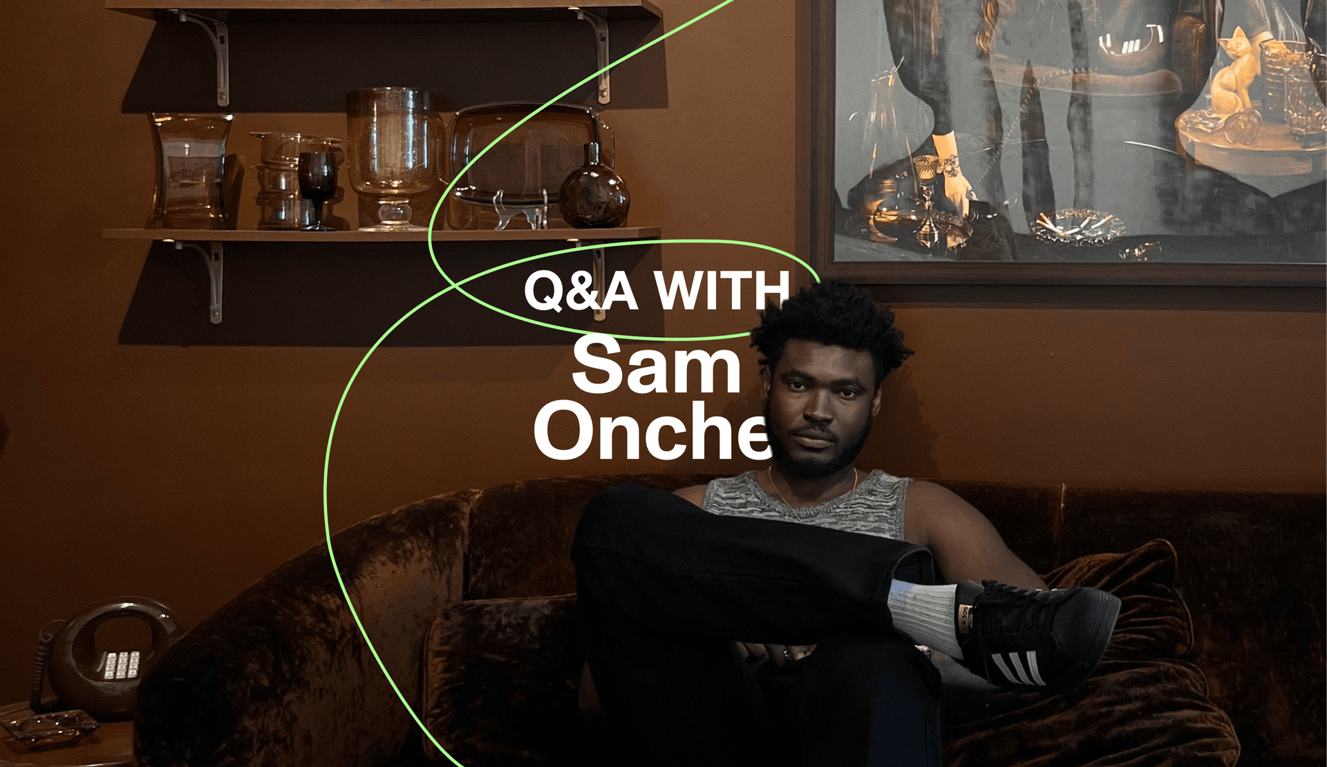 Spotlight: Sam Onche’s Artistic Exploration of Identity and Symbolic Color